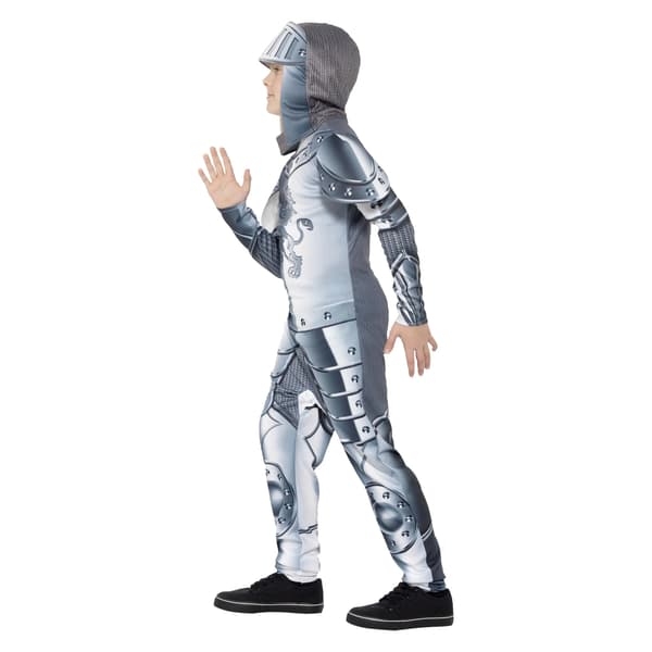 Smiffys Barn/Barn Deluxe Riddare Kostym med Rustning 4-6 Månader Silver 4-6 Months