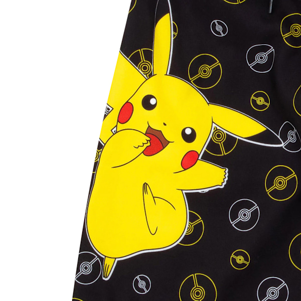 Pokemon Boys Pikachu Pokeball Badbyxor 11-12 År Blå/Svart Blue/Black/Yellow 11-12 Years