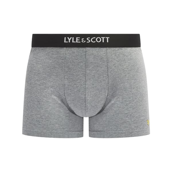 Lyle & Scott Herr Devon Boxershorts (3-pack) S Vit/Grå/Svart White/Grey/Black S