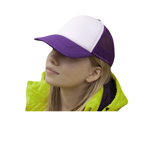 Result Detroit Trucker Cap One Size Lila/Vit Purple/White One Size