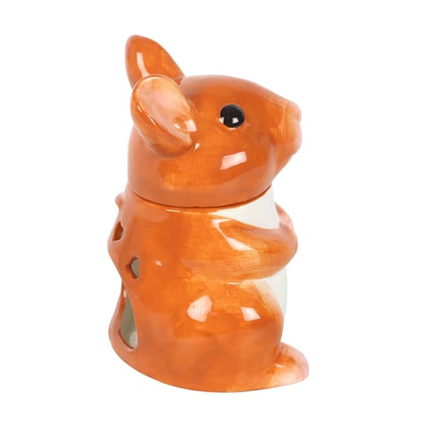 Something Different Mus Oljebrännare One Size Orange/Vit Orange/White One Size