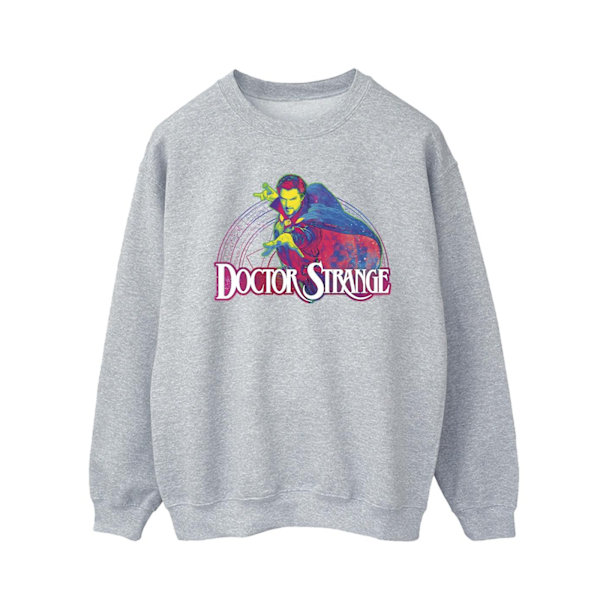 Marvel Herr Doctor Strange Psykedelisk Sweatshirt XL Sports Grå Sports Grey XL