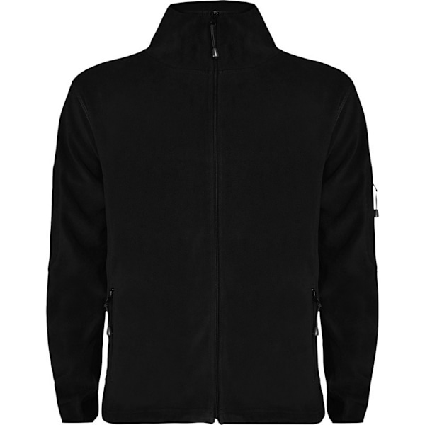Roly Luciane Helzippade Fleecejacka för Herrar XL Solid Svart Solid Black XL