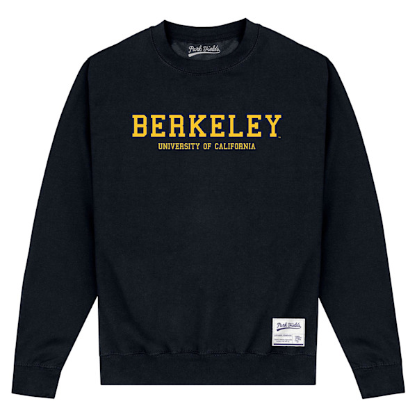 UC Berkeley Unisex Vuxen Text Sweatshirt 3XL Svart Black 3XL