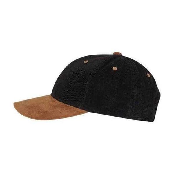 Flexfit Classic Tvåfärgad Manchester Mocka Baseballkeps En Storlek Black/Caramel One Size