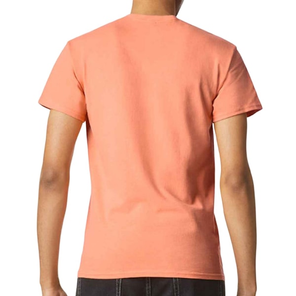 Gildan Herr T-shirt i Tjock Bomull XXL Mandarin Tangerine XXL