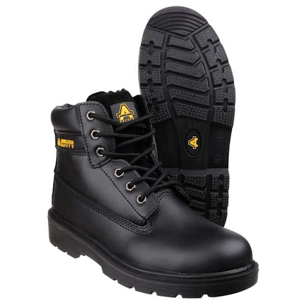 Amblers Safety FS112 Unisex Säkerhetskängor 10.5 UK Svart Black 10.5 UK