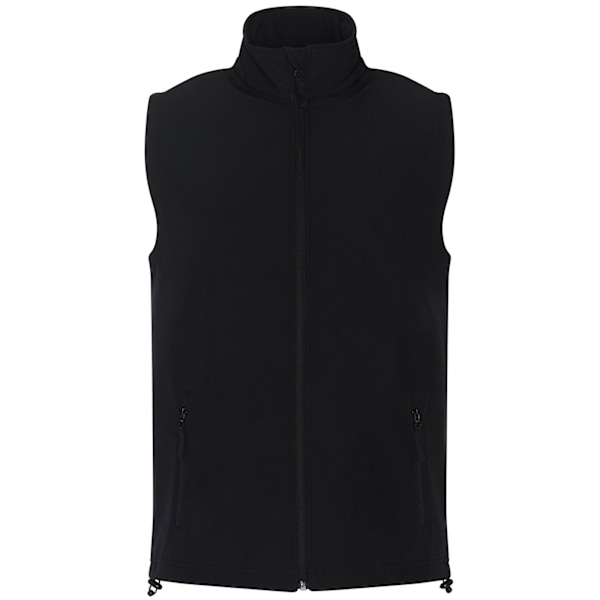 PRO RTX Softshell 2-lagers väst för män 5XL Svart Black 5XL