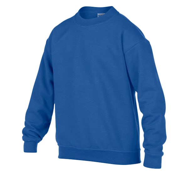 Gildan Barn/Barn Tung Blandning Crew Neck Sweatshirt 3-4 År Royal Blue 3-4 Years