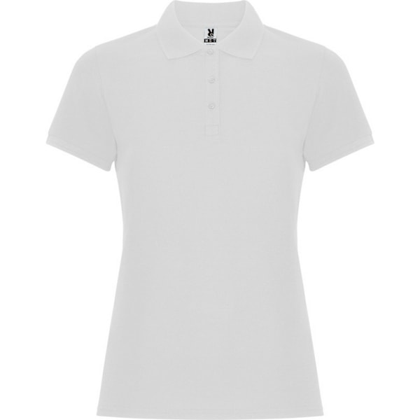 Roly Dam/Kvinna Pegaso Premium Kortärmad Poloskjorta 3XL White 3XL