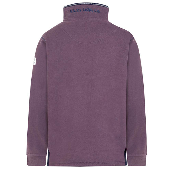 Lazy Jacks Herr Quarter Zip Sweatshirt S Grape Grape S