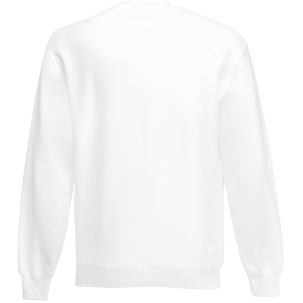 Fruit Of The Loom Herr Set-In Belcoro® Garn Sweatshirt 2XL Whit White 2XL