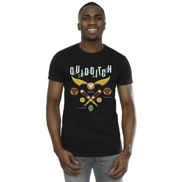 Harry Potter Quidditch Bludgers Quaffles T-shirt S Svart Black S