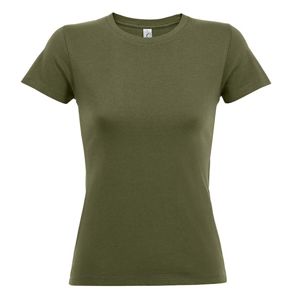 SOLS Dam/Kvinnor Regent Kortärmad T-shirt M Army Army M