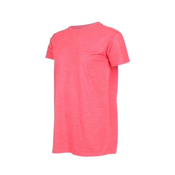 Aubrion Girls Energise Tech T-Shirt 7-8 år Korall Coral 7-8 Years