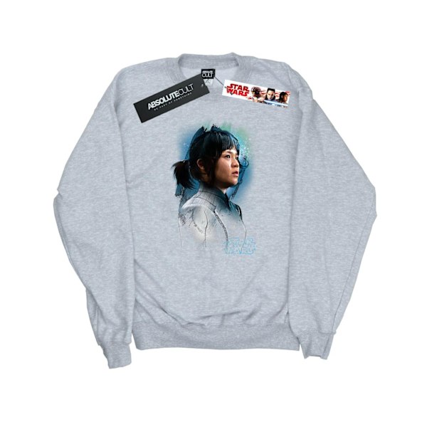 Star Wars The Last Jedi Rose Tico Borstad Sweatshirt XXL S för män Sports Grey XXL