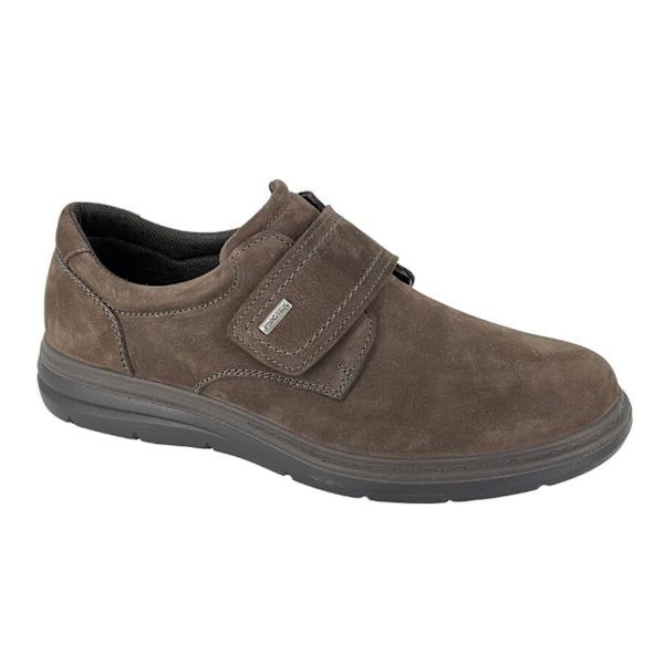 IMAC Herr Läder Extra Bred Casual Skor 8 UK Brun Brown 8 UK