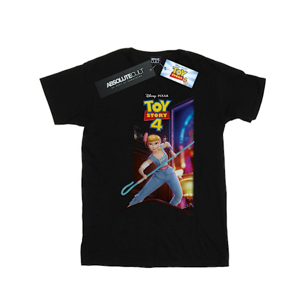 Disney Mens Toy Story 4 Bo Peep Och Giggle McDimples Poster T-Shirt Black L