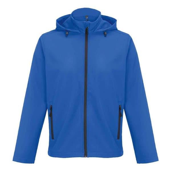 SOLS Race Hooded Soft Shell Jacka Herr M Royalblå Royal Blue M