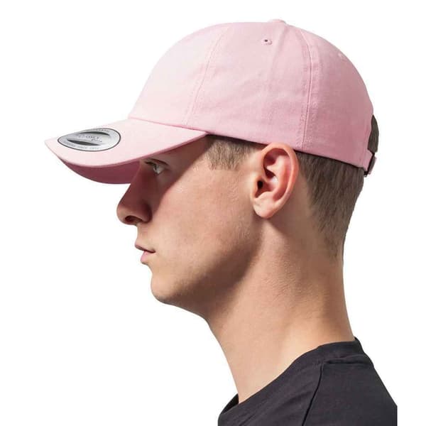 Flexfit Unisex Lågprofil Bomullstwill Keps One Size Rosa Pink One Size