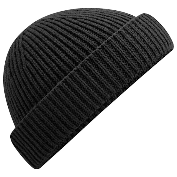 Beechfield Unisex Vuxen Harbour Fisherman Beanie One Size Svart Black One Size