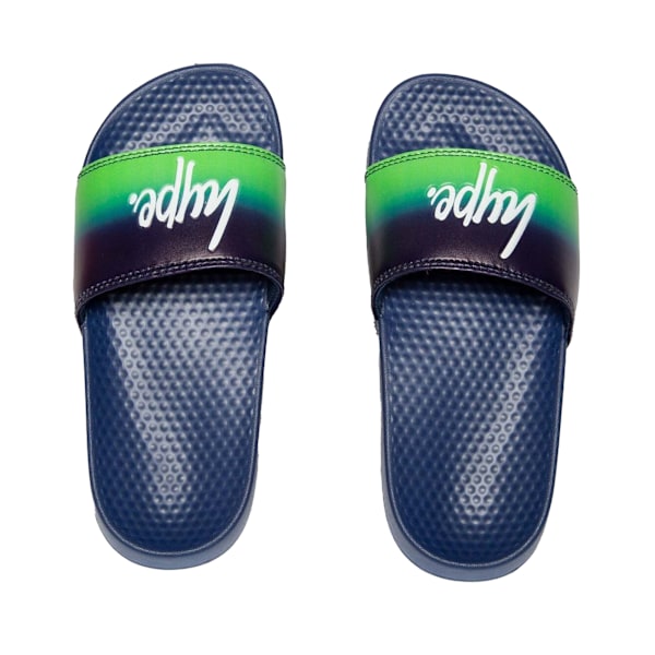 Hype Barn/Barn Speckle Fade Sliders 10 UK Barn Grön/Blå Green/Blue/Black 10 UK Child