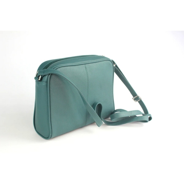 Eastern Counties Läder Dam/Dam Margot Mocka Handväska En Aqua Blue One Size