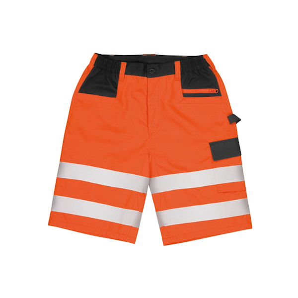 SAFE-GUARD by Result Herr Hi-Vis Cargo Shorts XXL Fluorescerande Orange Fluorescent Orange XXL