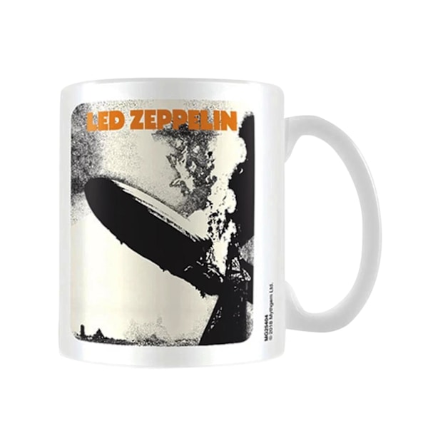Led Zeppelin I Mugg En Storlek Vit/Svart White/Black One Size