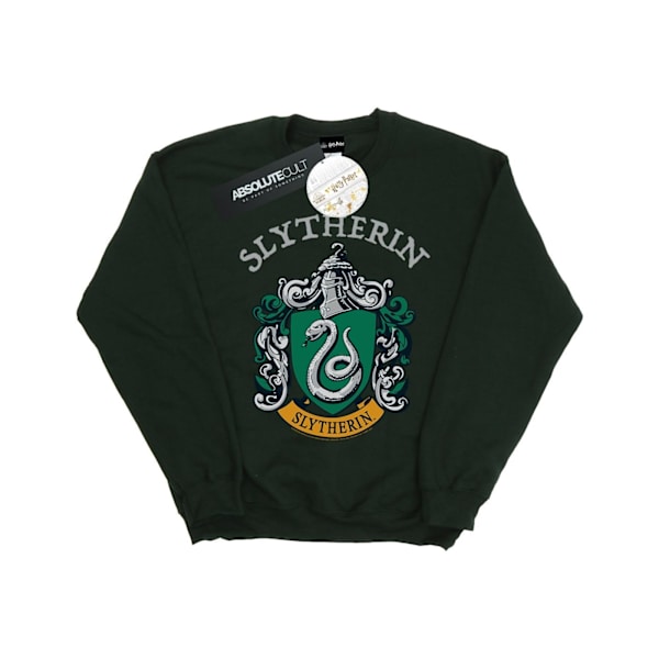 Harry Potter Herr Slytherin Crest Sweatshirt M Forest Green Forest Green M