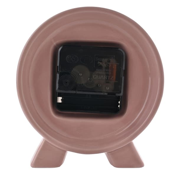 Interval Keramisk Mantel Klocka - Rosa Lera One Size Rosa Pink One Size