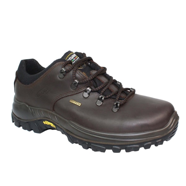 Grisport Mens Dartmoor Waxy Läder Walking Shoes 10.5 UK Brown Brown 10.5 UK