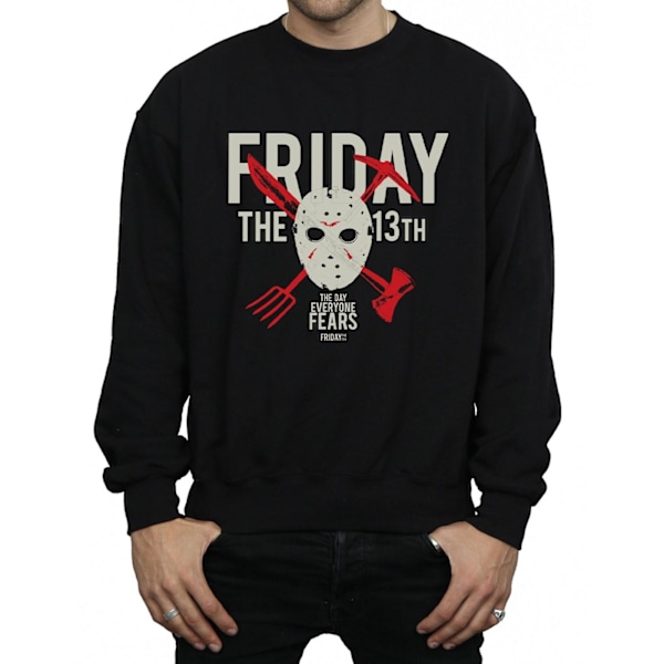 Fredag den 13:e herrtröja Day Of Fear XXL svart Black XXL