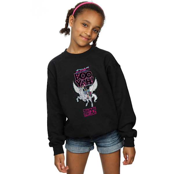 DC Comics Girls Teen Titans Go Epic Boo Yah Sweatshirt 9-11 År Black 9-11 Years