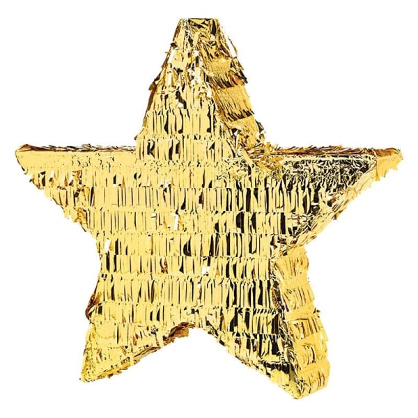 Amscan Foil Star Pinata One Size Guld Gold One Size