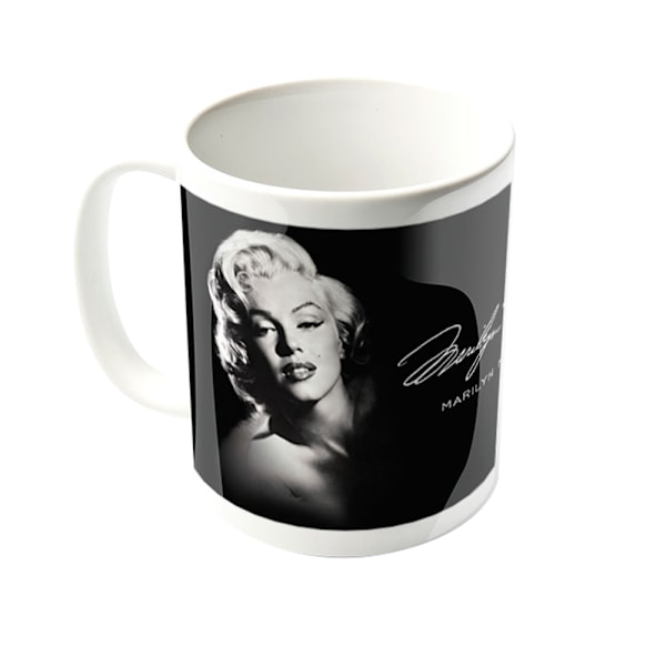 Marilyn Monroe Noir Mugg En Storlek Vit/Svart White/Black One Size