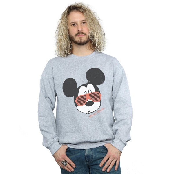 Disney Herr Musse Pigg Solglasögon Sweatshirt L Sports Grå Sports Grey L