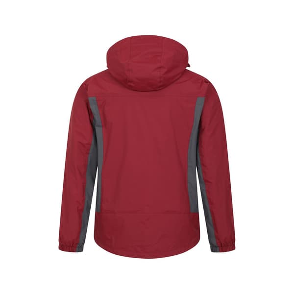 Mountain Warehouse Mens Thunderstorm 3 i 1 Vattentät Jacka X Red XL