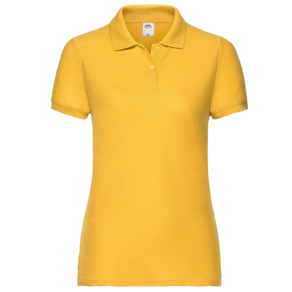 Fruit of the Loom Dam Polotröja Lady Fit 65/35 XXL S Sunflower XXL