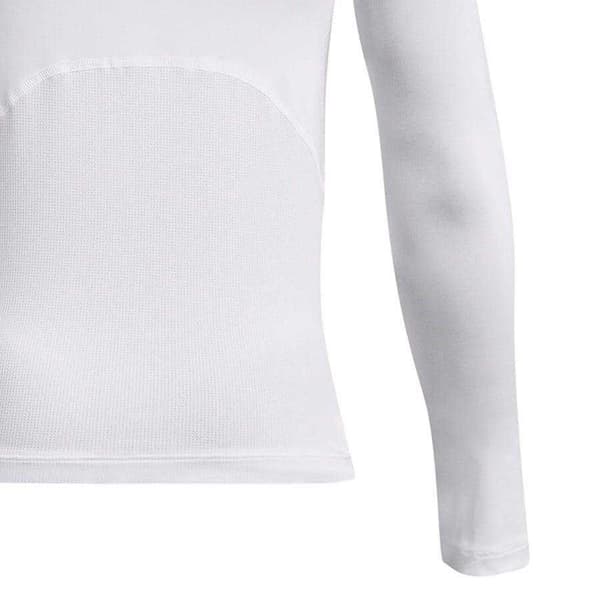 Under Armour Barn/Kids Kompressionspassad Långärmad Bas White 9-10 Years