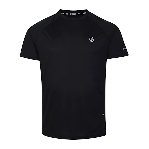 Dare 2B Accelerate Lättvikts T-shirt för Herrar L Svart Black L