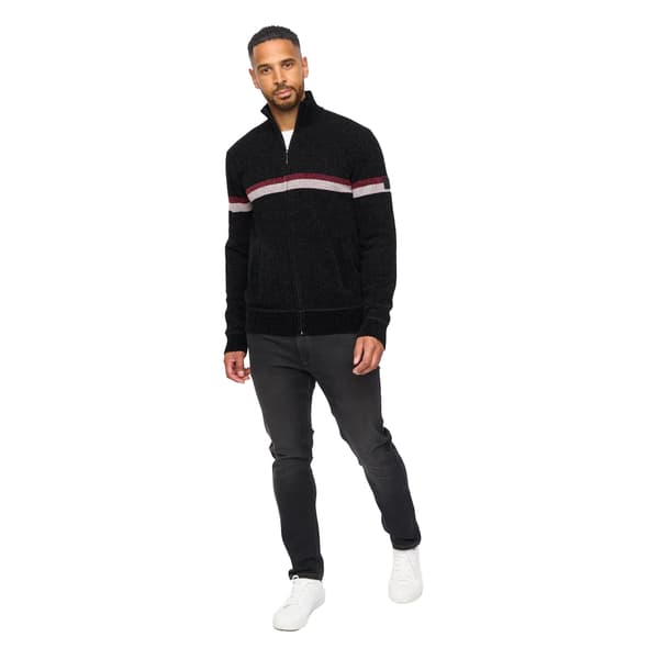 Bewley & Ritch Stampton Chenille Tröja för män L Svart Black L