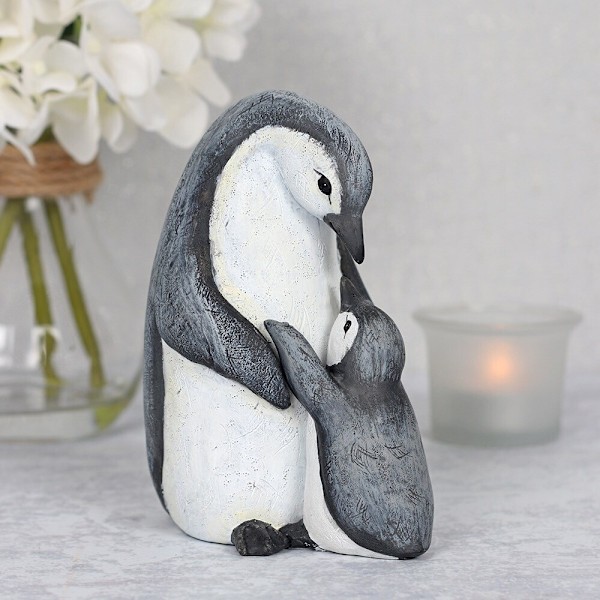 Något Annorlunda Mamma Waddle Jag Gör Utan Dig Pingvin Prydnad Grey/White 13cm x 5.5cm x 11cm