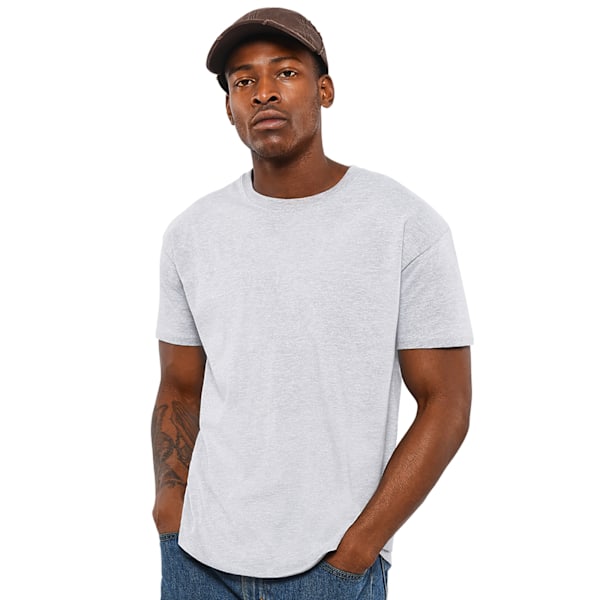 Casual Classics Premium Ringspun T-shirt för Herrar, Storlek S, Heather Grey Heather Grey S