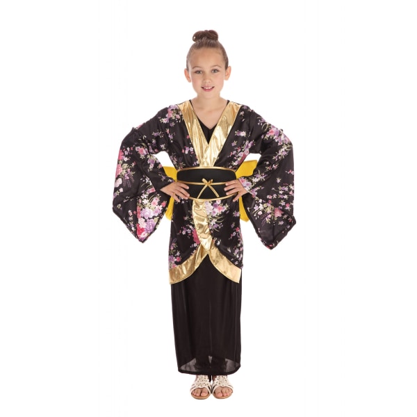 Bristol Novelty Barnkostym Kimono för barn/flickor XL Flerfärgad Multicoloured XL
