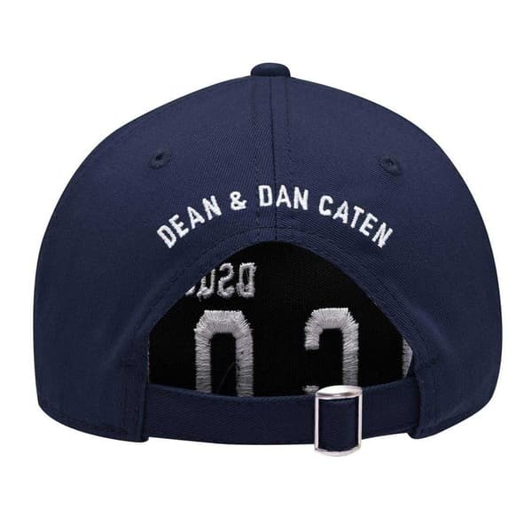 DSquared2 Barn/Kids Icon Logo Baseballkeps i Bomull En Storlek Eclipse Blue One Size