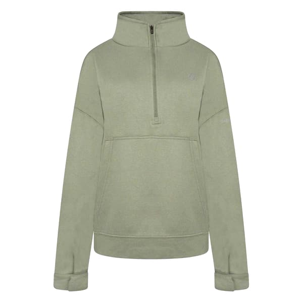 Dare 2B Dam Zip Neck Sweatshirt 6 UK Duck Green Duck Green 6 UK