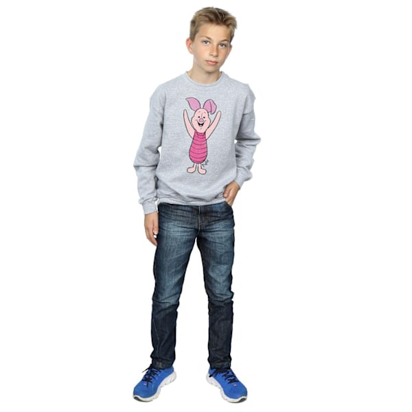 Disney Boys Winnie The Pooh Classic Piglet Sweatshirt 12-13 År Black 12-13 Years