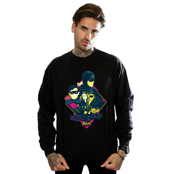 DC Comics Herr Batman TV-serie Karaktär Pop Art Sweatshirt XX Black XXL