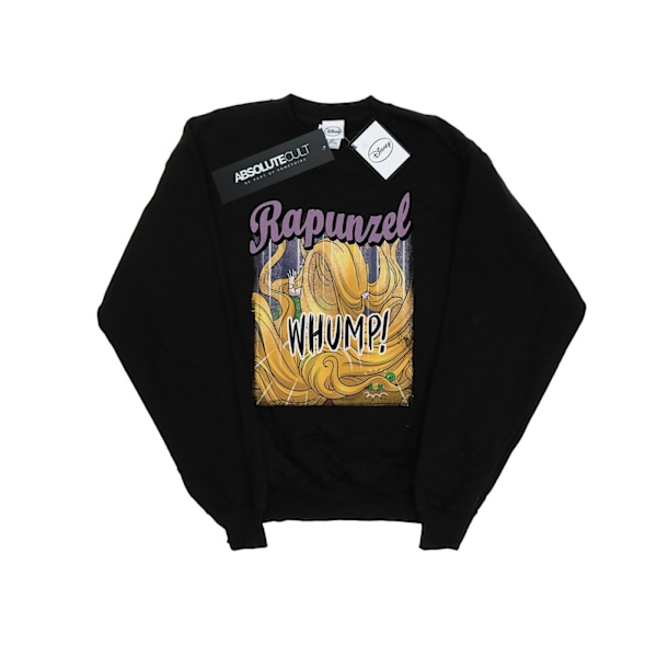 Disney Dam/Kvinnor Trassel Rapunzel Whump Sweatshirt XXL Svart Black XXL